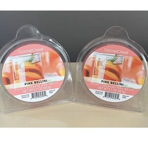 Two New Packs Goose Creek Pink Bellini Wax Melts